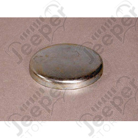 Pastille de dessablage derrière le bloc moteur (derrière volant moteur) (diamètre: 2.9/64" (5.43cm)) 4.9L , 5.9L , 6.1L V8 AMC essence Jeep 