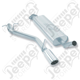 Silencieux BORLA avec tube de sortie pour moteur 5.7L HEMI - Jeep Grand Cherokee WH / WK - 140158