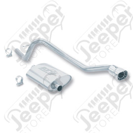 Silencieux BORLA avec tube de sortie moteur 4.0L - Jeep Cherokee XJ - 14453 / 14200
