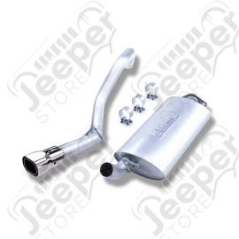 Silencieux BORLA avec tube de sortie moteurs 2.4L , 2.5L et 4.0L - Jeep Wrangler TJ - 14924