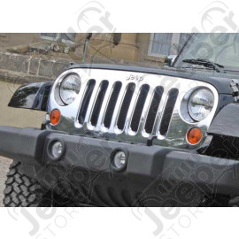 Enjoliveur de calandre chromé - Jeep Wrangler JK - AS-JA-004 / JJK00-32120