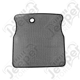 Grille de protection de radiateur moteur en acier noir - Jeep CJ - 1523.02 / SH7619