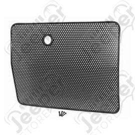 Grille de protection de radiateur moteur en acier noir - Jeep Wrangler YJ - 1523.11 / SH7615