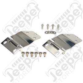 Kit de charnières de ridelle de coffre du hard top acier inox Jeep CJ