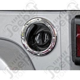 Trappe à essence plastique chromé Jeep Wrangler JK