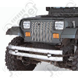 Enjoliveur de calandre, aluminium photo 2, YJ, 
