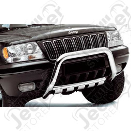 Protection radiateur sous pare chocs avant en acier inox pour Jeep Grand Cherokee WJ, WG