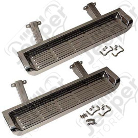 Marche-pieds en acier / INOX, Wrangler TJ