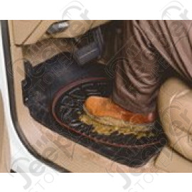 Kit de 4 tapis de sol en caoutchouc noir universel pour Jeep - 1572.01 - 215A0973