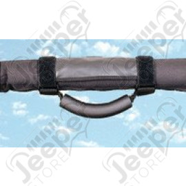 Kit 2 poignées scratch pour arceaux (se fixent avec du velcros) pour Jeep CJ2, CJ3, CJ5, CJ6, CJ7, CJ8, Wrangler YJ, TJ, JK, JL et Gladiator JT - 1627.01 / SH769301 / 9301 / SH769301 /13305-02 / 13305.02 / RT27006