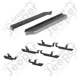 Kit de marches pieds avec plateaux en acier/inox et aluminium pour Jeep Renegade BU - 2051023