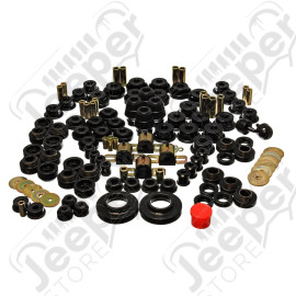 Kit de silentblocs complet en polyuréthane Hyper-Flex pour Jeep Wrangler TJ - 218107G