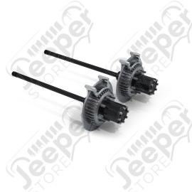 JK: CRD60 Rear Axle 8-Lug Full-Float Conversion & Slotted Big Rotors – 3.25” OD