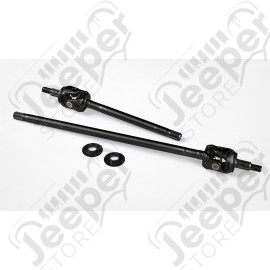 JK: Tera44 HD Front Axle Shaft Kit w/ Outer Stubs & U-Joints – Wide – 30-Spline