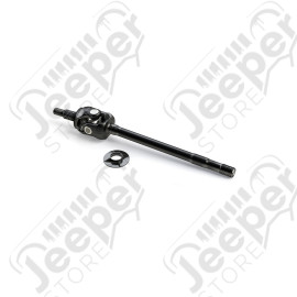 JK: Tera30 HD Front Axle Shaft w/ Outer Stub & U-Joint – Left – 27-Spline