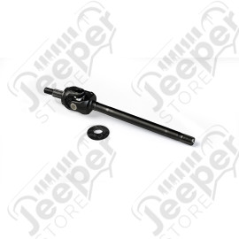 JK: Tera44 HD Front Axle Shaft w/ Outer Stub & U-Joint – Wide Left – 30-Spline