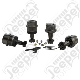 JK: Dana 30/44 HD Ball Joint Kit w/ Knurl – Upper & Lower – Set of 4