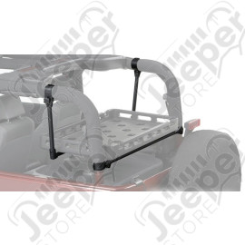 Kit de montage galerie "lower cargo", pour Jeep Wrangler TJ et JK 