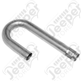 Coude d'échappement universel en acier diamètre 2.25" (57 mm) et angle à 90° - AP10673
