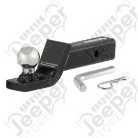 Boule d'attelage US rabaissée (carré US) avec descente de 2" - 11305.01 / 11237.02 - NON HOMOLOGUE EN FRANCE