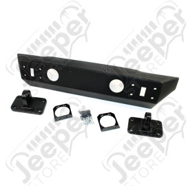 JK: RockGuard Explorer Front Bumper – Offset Drum Winch