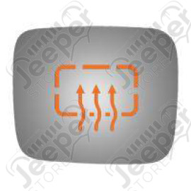 Glace de rétroviseur gauche pour Jeep Renegade BU, BV - 0815.875 / 4670H / 68295091AA / 68295091