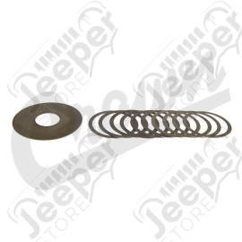 Cales de réglage pignon conique avant dana 30 Jeep Wrangler TJ