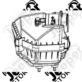 Boite à air 2.8L CRD (177 chevaux) Jeep Wrangler JK 