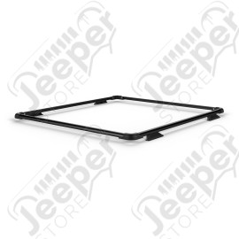 JK 4dr: Nebo Roof Rack Raised Rail Kit – Black