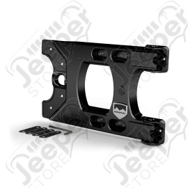 JK: Alpha HD Hinged Spare Tire Carrier Kit