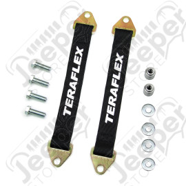 JK: 13.5" Suspension Limit Strap Kit – Rear (3-4” Lift)