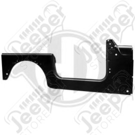 Panneau de carrosserie en acier pour l'extérieur à souder coté droit Jeep Wrangler TJ 