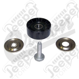 Poulie folle (galet) au dessus du tendeur (diamètre: 65mm) pour 2.0L et 2.4L Jeep Compass MK et Patriot MK