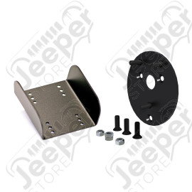 JK: Spare Tire Relocation Bracket & 3rd Brake Light Extension Bracket Kit