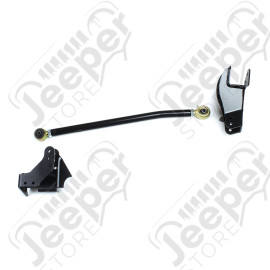 TJ: High Steer HD Adjustable Track Bar & Bracket Kit – Front (3.5-6” Lift)