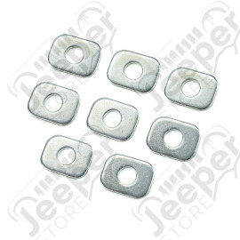 JK: Control Arm Cam Bolt Washer Kit – Front Lower & Rear Upper