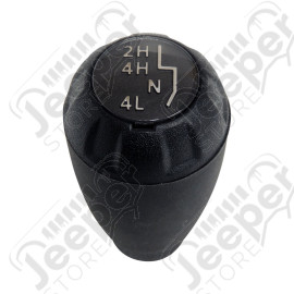 Pommeau de levier de boite de transfert (2 roues, 4 long, 4 court) Jeep Wrangler JK - 52060451AF / 52060451 / CR-52060451AF