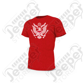 Men’s Great Seal of TeraFlex T-Shirt w/ Distressed Americanized Graphic –X-Large