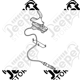 Occasion : Cable avec levier de boite de transfert NP231 ou NP242 pour Jeep Cherokee Liberty KJ
