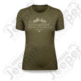 Women’s TeraFlex Script T-Shirt w/ Mountain Graphic – 3X-Large