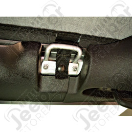 Bikini Safari couleur: Black Mesh Jeep Wrangler JK Unlimited (4 portes)