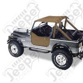 Bikini "Traditional", Couleur: Tan Jeep CJ7, CJ8, YJ