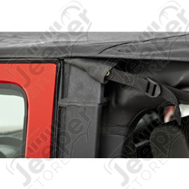 Bikini Safari " Cable Style " couleur: black Diamond pour Jeep Wrangler JK unlimited 4 portes