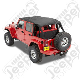 Bikini Safari " Cable Style " couleur: black Diamond pour Jeep Wrangler JK unlimited 4 portes