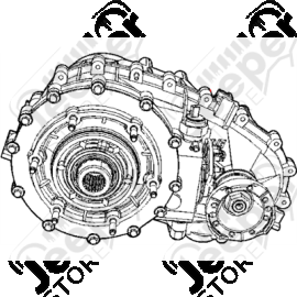 Boite de transfert NP241 HD ratio: 4:1 Rock Trac (version Rubicon) pour Jeep Wrangler JK