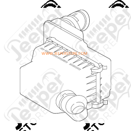 Boite à air 2.4L essence (pour le filtre à air) Jeep Wrangler TJ 