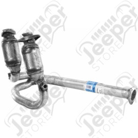 Tube de sortie de collecteur + catalyseurs 4.0L Jeep Wrangler TJ