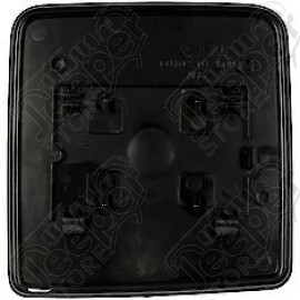 Verre (miroir) de rétroviseur droit (manuel, non chauffé) pour Jeep Wrangler JK