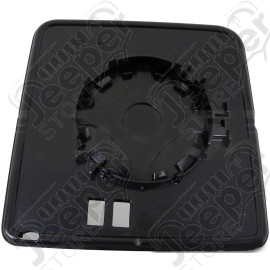Verre (miroir) de rétroviseur gauche (manuel, non chauffé) pour Jeep Wrangler JK