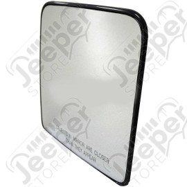 Verre (miroir) de rétroviseur droit (manuel, non chauffé) pour Jeep Wrangler JK